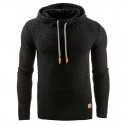 Men's Solid Sports Sweatshirt Casual Textured