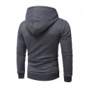 Men's Solid Hooded Sweatshirt Casual Fashionable Winter Fashion