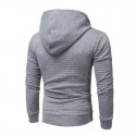 Moletom Casual Masculino Com capuz Solido Moda Inverno Elegante