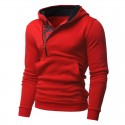 Comfortable Sports Hooded Sweatshirt Men's Casual Hooded Ziper