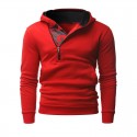 Comfortable Sports Hooded Sweatshirt Men's Casual Hooded Ziper