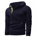 Comfortable Sports Hooded Sweatshirt Men's Casual Hooded Ziper