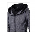 Mens Hooded Sweater Casual Fashion Winter Hooded Sweatshirt