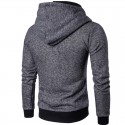 Moletom Masculino Ziper Com capuz Casual Moda Inverno