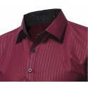 Camisa Social Masculina Justa Elegante Trabalho Escritorio