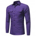 Camisa Social Masculina Justa Elegante Trabalho Escritorio