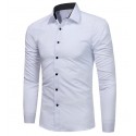 Camisa Social Masculina Justa Elegante Trabalho Escritorio