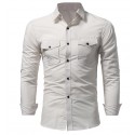 Men's Social Shirt Just Stylish Work Desk