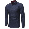 Camisa Social Masculina Justa Elegante Trabalho Escritorio