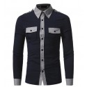 Men's Social Shirt Just Stylish Work Desk