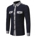 Men's Social Shirt Just Stylish Work Desk