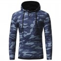 Men's Camouflaged Casual Hooded Sweatshirt Winter Fashion