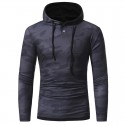 Men's Camouflaged Casual Hooded Sweatshirt Winter Fashion