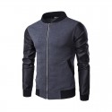 Fashion Casual Men's Jacket Winter Work Slim Stylish Zipper