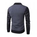 Fashion Casual Men's Jacket Winter Work Slim Stylish Zipper