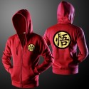 Goku Men's Casual Printed Hoodie Hooded Winter Fashion