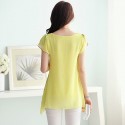 Flower Blouses Colored Womenswear Spring