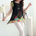 Flower Blouses Colored Womenswear Spring