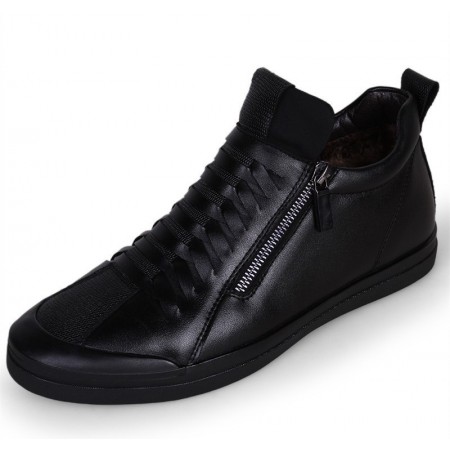 tenis cano alto preto masculino