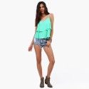 Blusa de Praia Feminina Regata Básica Calitta Verão