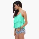 Blusa de Praia Feminina Regata Básica Calitta Verão