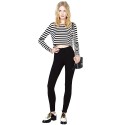 Blouse Shirt Striped Women's Casual Long Sleeve Fashion Young Modern