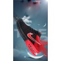 Tenis Degrade Masculino Esportivo de Corrida Casual Leoci Estiloso