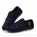 Sapatenis Blue Casual Formal Men's Social Shoe Party