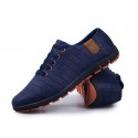 Sapatenis Blue Casual Formal Men's Social Shoe Party