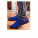 Sapatenis Blue Casual Formal Men's Social Shoe Party