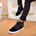 Tenis Cano Longo YWEEN Casual Fashion Retalhado Estilo Jovem