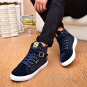 Tenis Cano Longo YWEEN Casual Fashion Retalhado Estilo Jovem