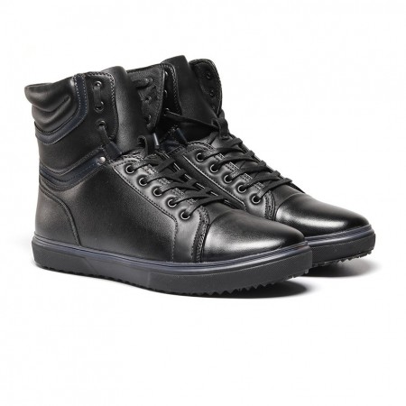 Bota de Frio Masculina Casual Basica Z6 Trabalho Estilo Inverno