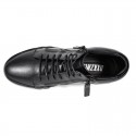 Tenis Cano Longo Zipper Masculino Basico Estilo Punk Anti-Odor