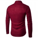 Stylish Casual Men's Long Sleeve Shirt