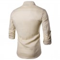 Stylish Casual Men's Long Sleeve Shirt