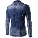 Blazer Masculino Jeans Formal Moda inverno Casual