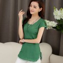 Elegant Blouse Casual Delicate Women Laranjada Style Party