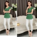 Elegant Blouse Casual Delicate Women Laranjada Style Party