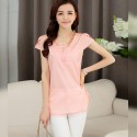 Elegant Blouse Casual Delicate Women Laranjada Style Party