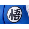 Moletom Dragon Ball Casual Masculino Estampado Casual Azul e Branco