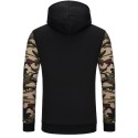 Moletom Camuflado Masculino Casual Capuz Moda inverno