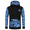 Camouflage Men's Casual Hooded Sweatshirt Winter Fashion