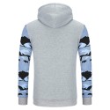 Camouflage Men's Casual Hooded Sweatshirt Winter Fashion