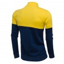 Moletom Jaqueta Esportiva Treino Masculino Casual Listrado Ziper