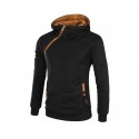 Moletom Masculino Casual Moda Inverno Capuz Zipper