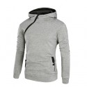 Moletom Masculino Casual Moda Inverno Capuz Zipper