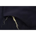 Moletom Estampado Zipper Casual Masculino Blusão de Frio Com capuz