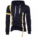 Basic Zip Hoodie Men's Hooded Casual Ziper