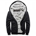 Modern Male Casual Reinforced Hooded Sweatshirt